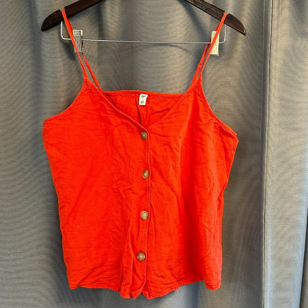 NEW Linen Blend Tank Top